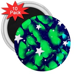 Space Odyssey  3  Magnets (10 Pack)  by notyouraveragemonet