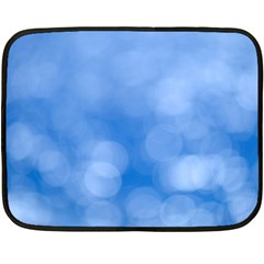 Light Reflections Abstract Fleece Blanket (mini) by DimitriosArt