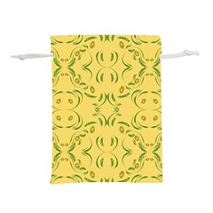 Floral Folk Damask Pattern Fantasy Flowers Floral Geometric Fantasy Lightweight Drawstring Pouch (m) by Eskimos