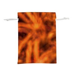 Red Abstract Stars Lightweight Drawstring Pouch (m) by DimitriosArt