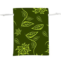 Folk Flowers Print Floral Pattern Ethnic Art  Lightweight Drawstring Pouch (xl) by Eskimos