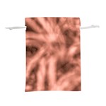 Rose Abstract Stars Lightweight Drawstring Pouch (M) Back
