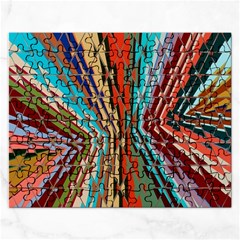 Digital Illusion Rectangular Jigsaw Puzzl by Sparkle