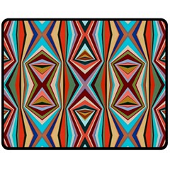 Digital Illusion Fleece Blanket (medium)  by Sparkle