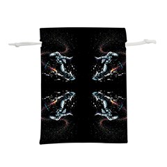 Digital Illusion Lightweight Drawstring Pouch (s) by Sparkle
