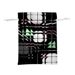 Digital Illusion Lightweight Drawstring Pouch (s) by Sparkle