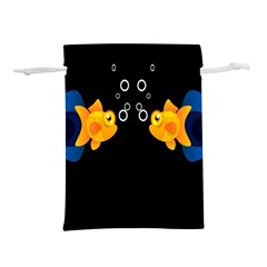 Digital Illusion Lightweight Drawstring Pouch (l) by Sparkle