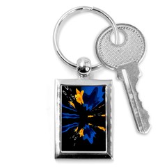 Digital Illusion Key Chain (rectangle) by Sparkle