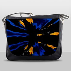 Digital Illusion Messenger Bag by Sparkle