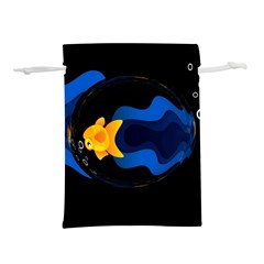 Digital Illusion Lightweight Drawstring Pouch (l) by Sparkle