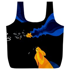 Digital Illusion Full Print Recycle Bag (xxxl) by Sparkle