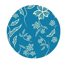 Folk Flowers Print Floral Pattern Ethnic Art Mini Round Pill Box (pack Of 5) by Eskimos