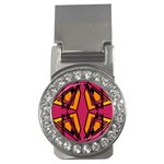 Abstract geometric design    Money Clips (CZ)  Front