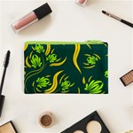 Folk flowers print Floral pattern Ethnic art Cosmetic Bag (XS) Back