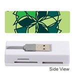 Abstract pattern geometric backgrounds   Memory Card Reader (Stick) Front