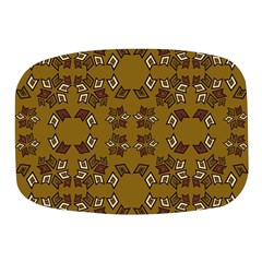 Abstract Pattern Geometric Backgrounds   Mini Square Pill Box by Eskimos