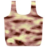 Pink  Waves Flow Series 10 Full Print Recycle Bag (XL) Front