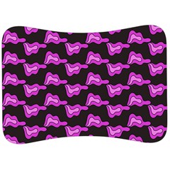 Abstract Waves Velour Seat Head Rest Cushion by SychEva