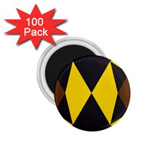 Abstract Pattern Geometric Backgrounds   1 75  Magnets (100 Pack)  by Eskimos