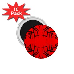 Abstract Pattern Geometric Backgrounds   1 75  Magnets (10 Pack)  by Eskimos