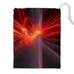 Fractal Drawstring Pouch (4XL) Front