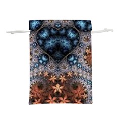 Fractal Lightweight Drawstring Pouch (l) by Sparkle