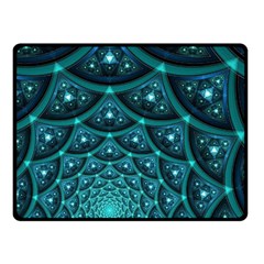 Fractal Fleece Blanket (small) by Sparkle