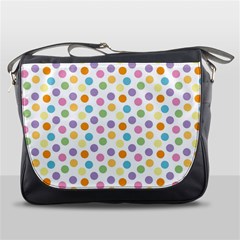 Dot Pattern Messenger Bag by Valentinaart