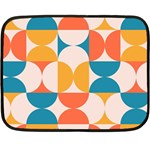Geometric pattern Fleece Blanket (Mini) 35 x27  Blanket