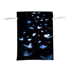 Sparkle Butterfly Lightweight Drawstring Pouch (m) by Sparkle