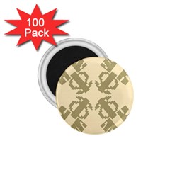 Abstract Pattern Geometric Backgrounds   1 75  Magnets (100 Pack)  by Eskimos