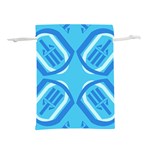 Abstract pattern geometric backgrounds   Lightweight Drawstring Pouch (M) Back