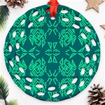 Abstract pattern geometric backgrounds   Ornament (Round Filigree) Front