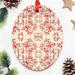 Abstract pattern geometric backgrounds   Ornament (Oval Filigree) Front