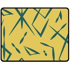 Abstract Pattern Geometric Backgrounds   Fleece Blanket (medium)  by Eskimos