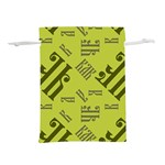 Abstract pattern geometric backgrounds   Lightweight Drawstring Pouch (L) Back