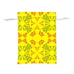 Abstract pattern geometric backgrounds   Lightweight Drawstring Pouch (M) Back