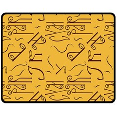 Abstract Pattern Geometric Backgrounds   Fleece Blanket (medium)  by Eskimos