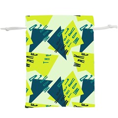 Abstract Pattern Geometric Backgrounds    Lightweight Drawstring Pouch (xl) by Eskimos