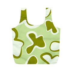 Abstract Pattern Geometric Backgrounds   Full Print Recycle Bag (m) by Eskimos