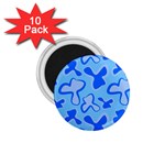 Abstract pattern geometric backgrounds   1.75  Magnets (10 pack)  Front