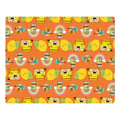Minionspattern Double Sided Flano Blanket (large)  by Sparkle