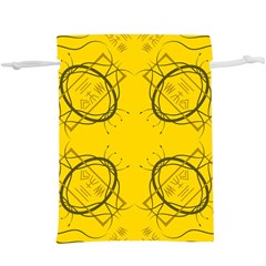 Abstract Pattern Geometric Backgrounds    Lightweight Drawstring Pouch (xl) by Eskimos