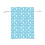 Frozen Forest Lightweight Drawstring Pouch (L) Back