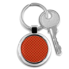 Funhouse Of Mirrors Key Chain (round) by Sparkle