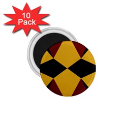 Abstract Pattern Geometric Backgrounds   1 75  Magnets (10 Pack)  by Eskimos