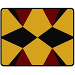 Abstract pattern geometric backgrounds   Fleece Blanket (Medium)  60 x50  Blanket Front