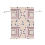 Abstract pattern geometric backgrounds   Lightweight Drawstring Pouch (M) Front