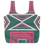 Abstract pattern geometric backgrounds   Full Print Recycle Bag (XXL) Back