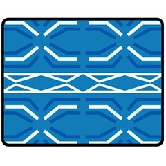 Abstract Pattern Geometric Backgrounds   Fleece Blanket (medium)  by Eskimos